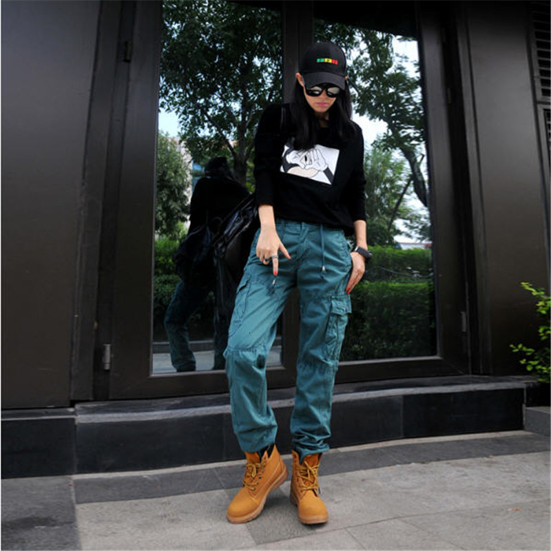 2021 New Women Multiple Pockets Cargo Hip Hop Fashion Loose Load of Female Cotton Winter Pants A2790 2Y3H, Lake blue
2021 New Women Multiple Pockets Cargo Hip Hop Fashion Loose Load of Female Cotton Winter Pants A2790 2Y3H, Lake blue