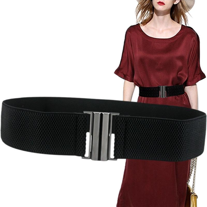 Womens Stretch Buckle Dresses Waist Belt For Women Leisure Red Black Wide Elastic Corset Cinch Waistband Ceintures Hot Sale, White
Womens Stretch Buckle Dresses Waist Belt For Women Leisure Red Black Wide Elastic Corset Cinch Waistband Ceintures Hot Sale, White