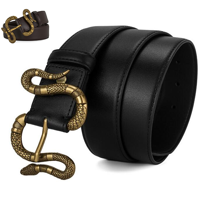 Designer Highly Quality Snake Belts with Letter Casual Unisex Smooth Needle Buckle Genuine Leather Belt Width 3.8cm, Black;brown
Designer Highly Quality Snake Belts with Letter Casual Unisex Smooth Needle Buckle Genuine Leather Belt Width 3.8cm, Black;brown