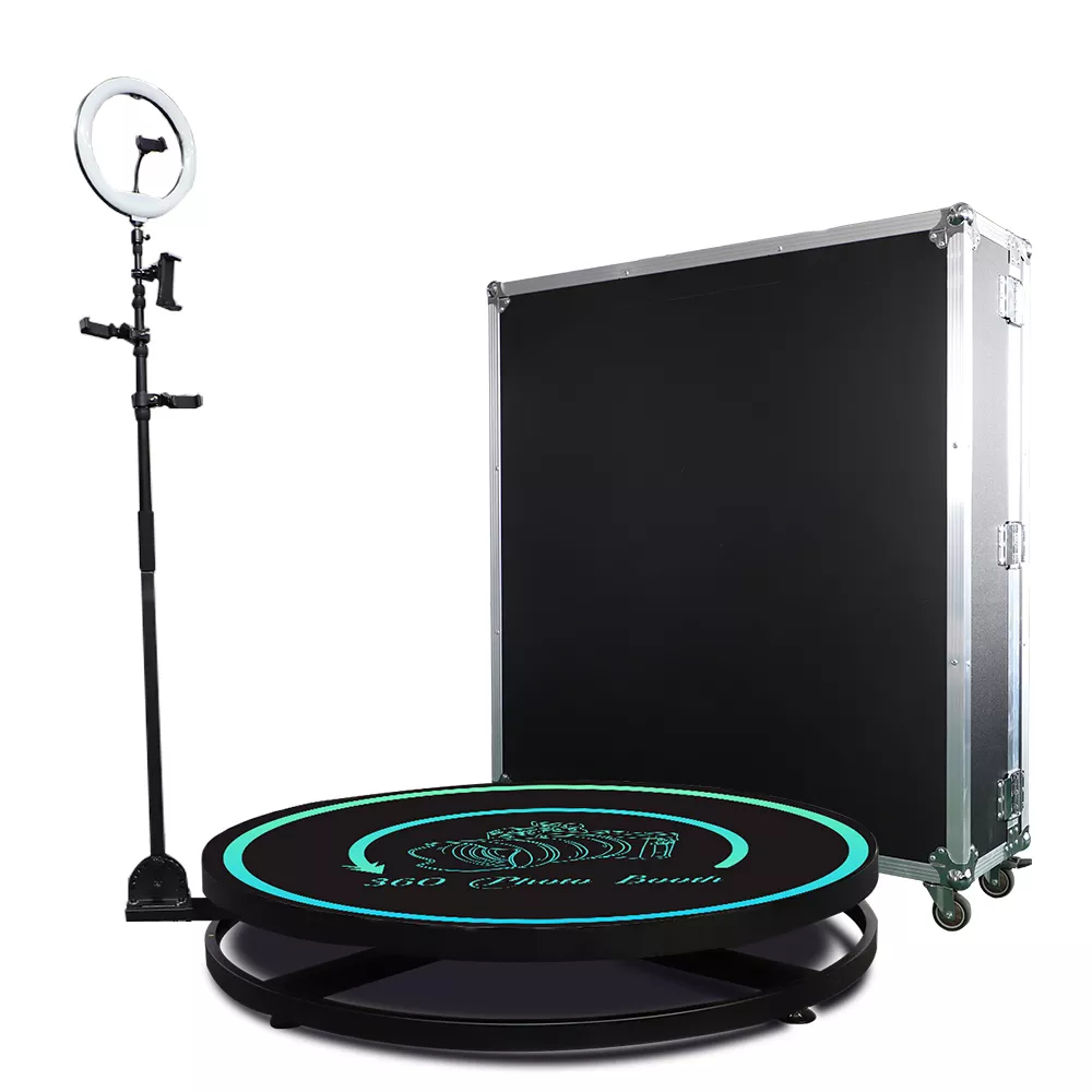 360 Photo Booth Price Camera Wedding Event Laptop 100cm 40 Inch with Flight Case 68CM 80CM 100 CM 115 CM Spin Photobooth Machine
360 Photo Booth Price Camera Wedding Event Laptop 100cm 40 Inch with Flight Case 68CM 80CM 100 CM 115 CM Spin Photobooth Machine