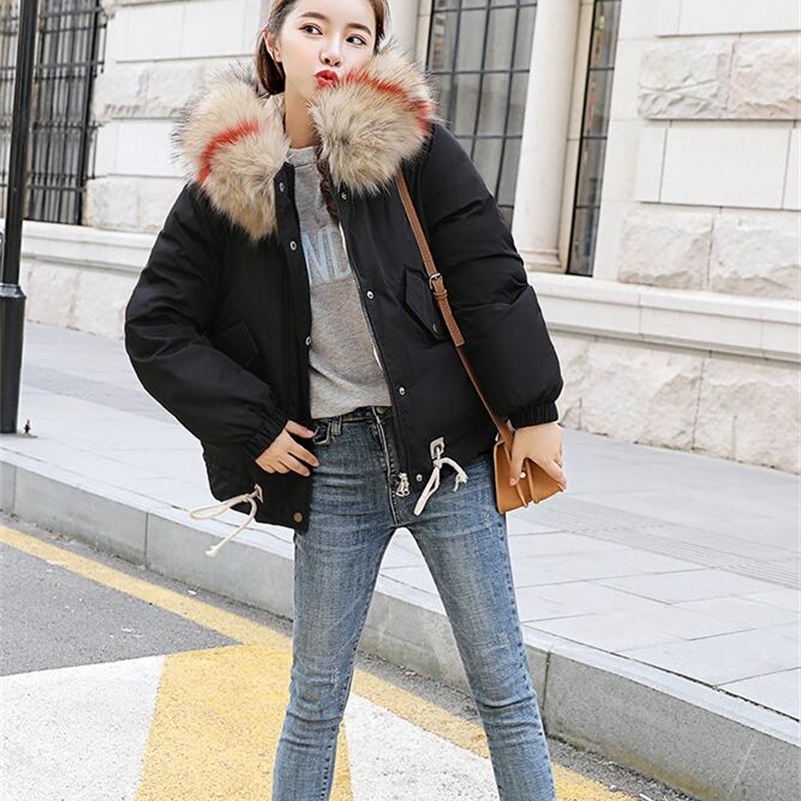 nouveau hiver femmes coton veste courte femme automne vtements d'extrieur hiver veste de mode filles rembourr Slim cap 201217