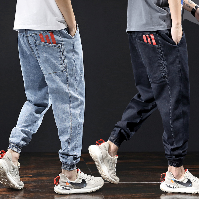 2021 New Fashion Streetwear Loose Fit Denim Cargo Printed Designer Harem Trousers Vintage Hip Hop Jeans Men Joggers Pants Jtke, Blue
2021 New Fashion Streetwear Loose Fit Denim Cargo Printed Designer Harem Trousers Vintage Hip Hop Jeans Men Joggers Pants Jtke, Blue