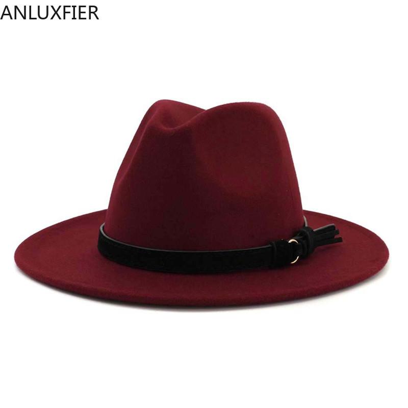 X3013 British Style Woolen Jazz Hat Unisex Big Brim Hat Men's Fashion Cap Adjustable Size Wool Felt Hats Fascinator Hats, Black
X3013 British Style Woolen Jazz Hat Unisex Big Brim Hat Men's Fashion Cap Adjustable Size Wool Felt Hats Fascinator Hats, Black