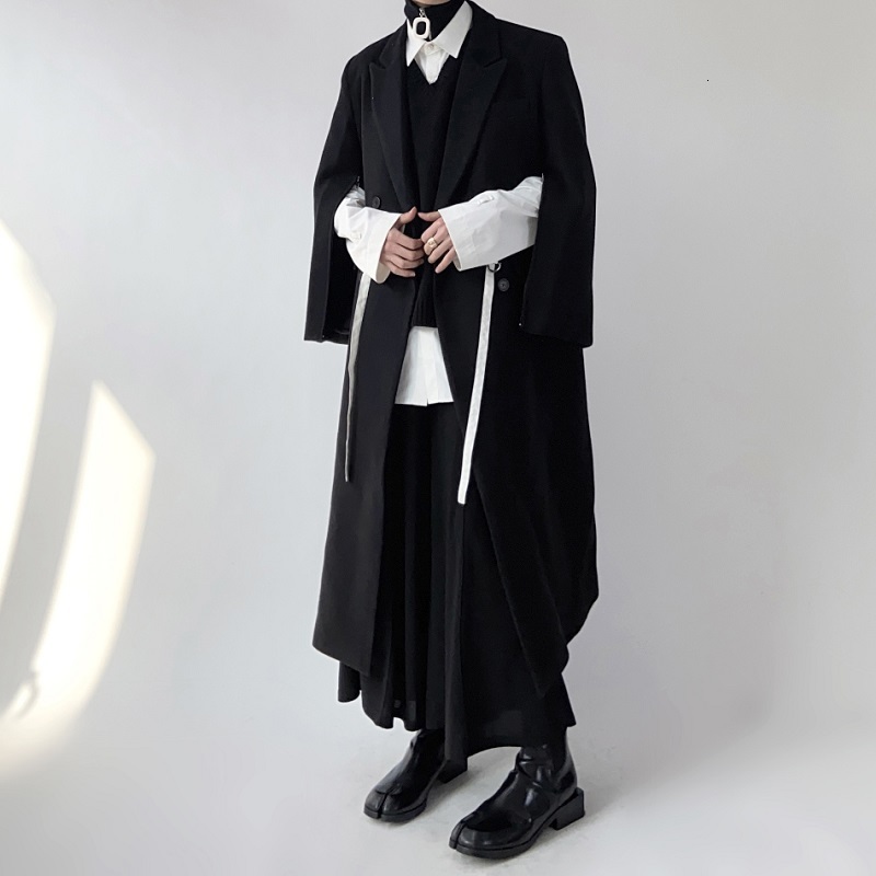 2021 New Man's Wool Medium Winter Length Thick British Style Loose Coat Trend Man V5OC, Black
2021 New Man's Wool Medium Winter Length Thick British Style Loose Coat Trend Man V5OC, Black