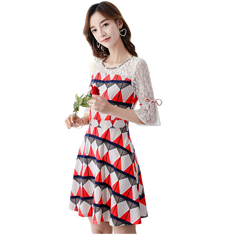 Five-points New Spring Mangoes Cost Rents Print Big Dress Short Female Comfortable Slim Slimming Bottoming Round 5ys6 GINP, Network
Five-points New Spring Mangoes Cost Rents Print Big Dress Short Female Comfortable Slim Slimming Bottoming Round 5ys6 GINP, Network