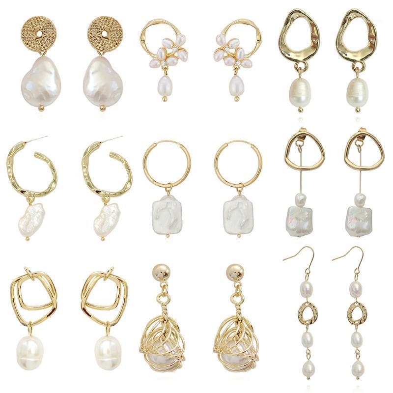 18K gold plated brass baroque fresh water pearl earrings Natural pearls earrings Wedding Irregular Pearl Jewelry Gifts1
18K gold plated brass baroque fresh water pearl earrings Natural pearls earrings Wedding Irregular Pearl Jewelry Gifts1
