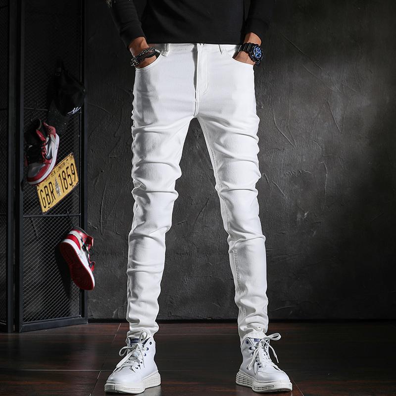 Winter Thickened White Jeans Men Business Casual Cotton Stretch Straight Fit Pants
Winter Thickened White Jeans Men Business Casual Cotton Stretch Straight Fit Pants