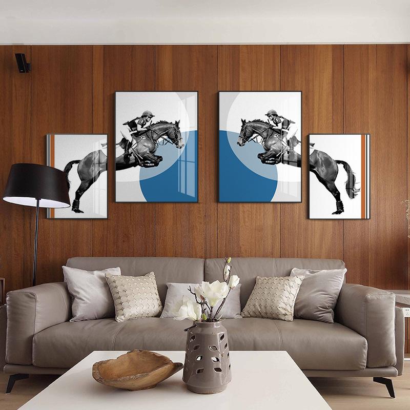 2Pcs A Valiant woman in a horse race modern decorative Picture Canvas Wall Art Poster for gift office living room hotel decor
2Pcs A Valiant woman in a horse race modern decorative Picture Canvas Wall Art Poster for gift office living room hotel decor