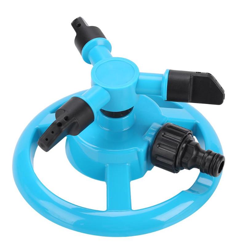 360 Degree Rotating Lawn Sprinkler with a Large Area of Coverage Adjustable Weighted Gardening Watering System, Blue
360 Degree Rotating Lawn Sprinkler with a Large Area of Coverage Adjustable Weighted Gardening Watering System, Blue
