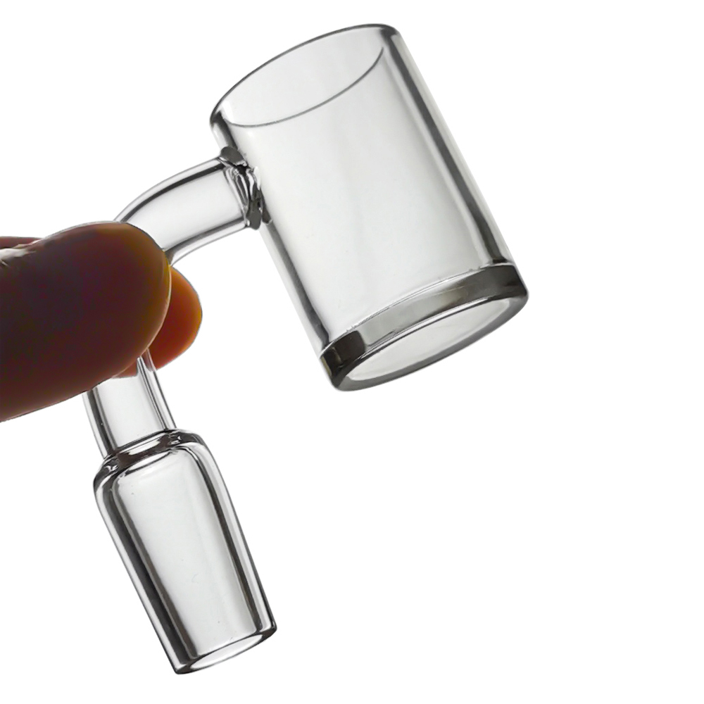4mm Thick Bottom Quartz Banger Nail 25mm XL 90 45 Degree 10mm 14mm 18mm for Dab Rig bong
4mm Thick Bottom Quartz Banger Nail 25mm XL 90 45 Degree 10mm 14mm 18mm for Dab Rig bong