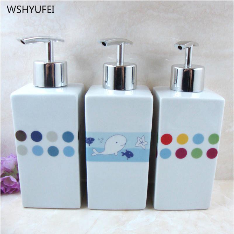 Colored dots ceramic hand-painted colorful lotion bottle pressing bottle bath shampoo packaging square bathroom supplies
Colored dots ceramic hand-painted colorful lotion bottle pressing bottle bath shampoo packaging square bathroom supplies