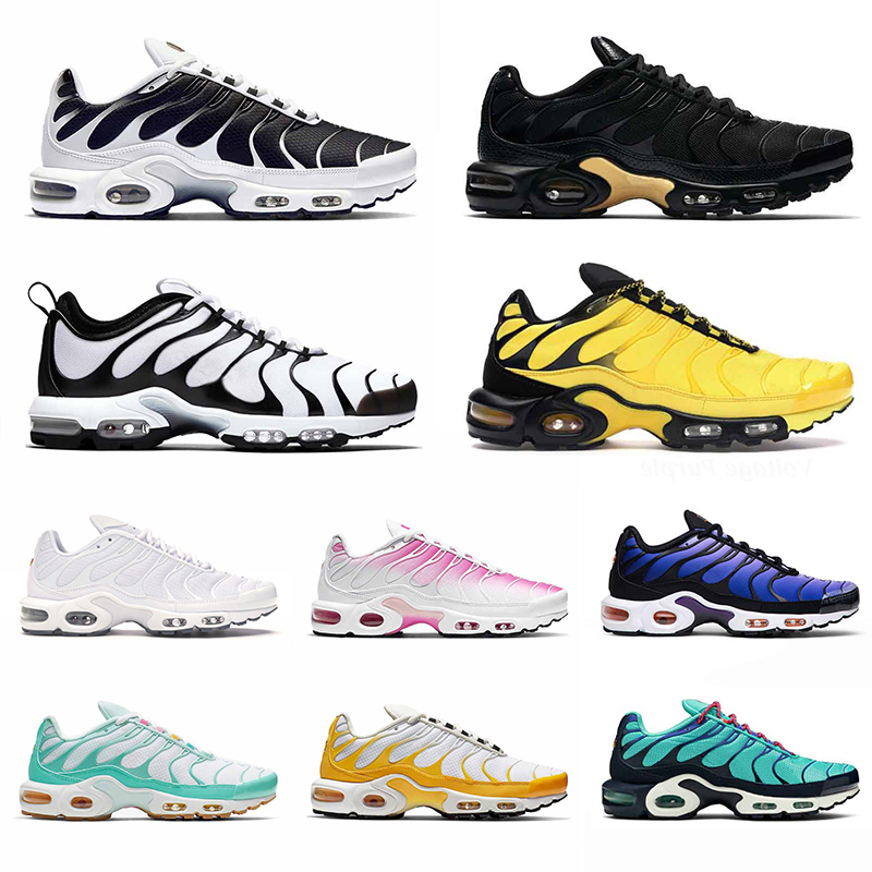 Fashion tn plus se Running Shoes High Quality Men Women Oreo White Black Gold Frequency Pack Smoke Grey Blue Trainers Sports Sneakers 36-46, 11 36-40 pink fade
Fashion tn plus se Running Shoes High Quality Men Women Oreo White Black Gold Frequency Pack Smoke Grey Blue Trainers Sports Sneakers 36-46, 11 36-40 pink fade