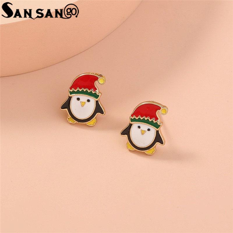 1pair Cute Penguin Metal Stud Earrings For Women Girls Animals Small Fashion Earrings Party Jewelry Gift
1pair Cute Penguin Metal Stud Earrings For Women Girls Animals Small Fashion Earrings Party Jewelry Gift