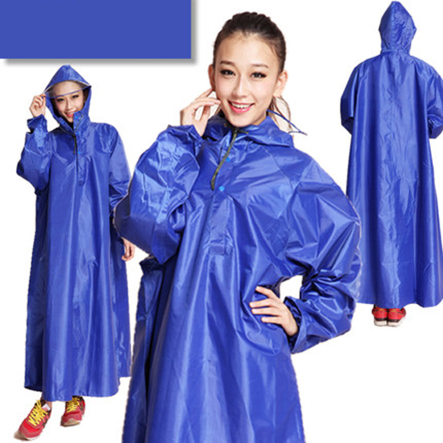 Womens Raincoat Adult Size Long Cover Camping Suit Rain Coat Windbreaker Poncho Cover Gear Capa Chuva Outdoor Rainwear 50KO173 T207796827