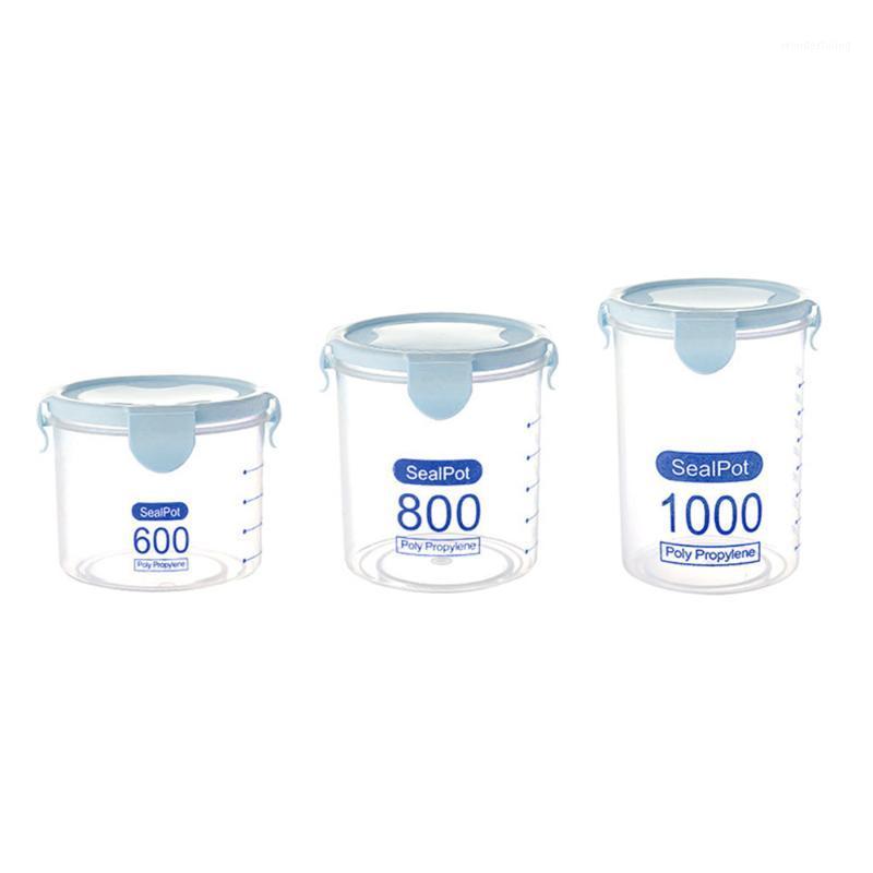 3PC Kitchen Storage Box Sealing Preservation Plastic Fresh Pot Container 600ML 800ML 1000 ML home kitchen Storage tank case1
3PC Kitchen Storage Box Sealing Preservation Plastic Fresh Pot Container 600ML 800ML 1000 ML home kitchen Storage tank case1