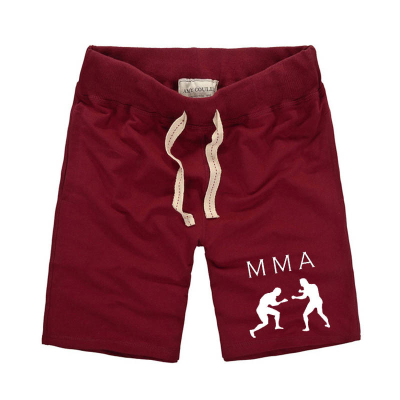 Men's Boxer Wear Fight Printing Mens Shorts Stretch Shorts Muay Thai Boxing Shorts for Male Fitness Judo Jogger Short Trousers T200409