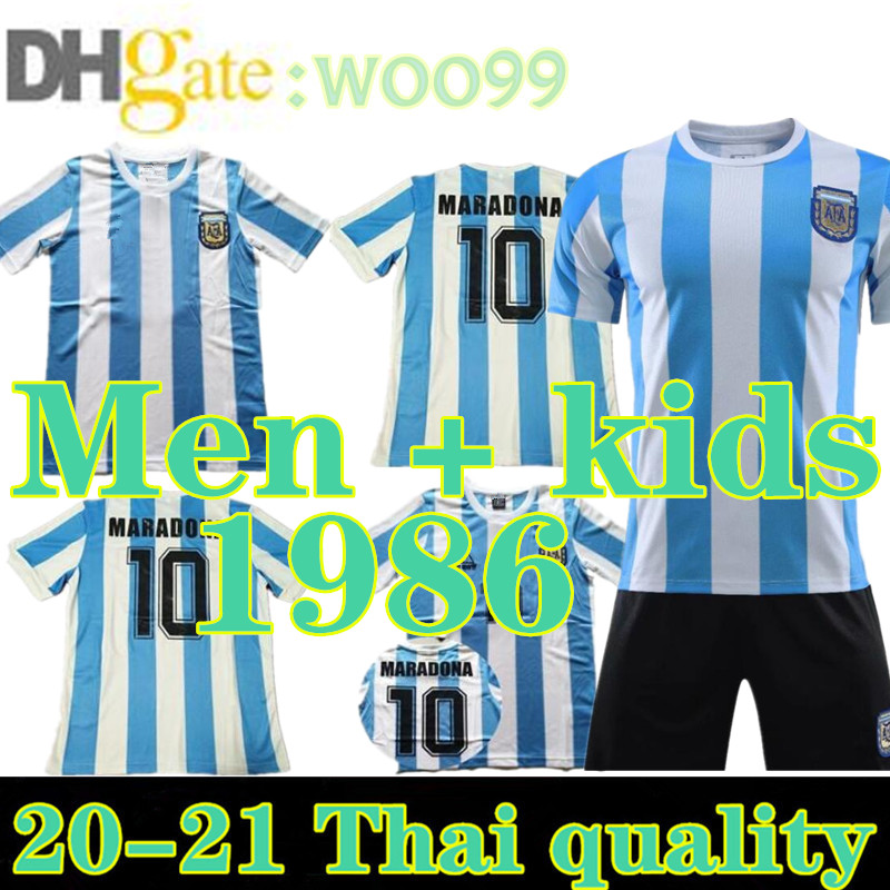 Child 1986 Argentina Retro Soccer Jersey Maradona 86 Vintage Classic 1978 Retro Argentina Maradona 1986 Kids kit Maillot Camisetas de Futbo
Child 1986 Argentina Retro Soccer Jersey Maradona 86 Vintage Classic 1978 Retro Argentina Maradona 1986 Kids kit Maillot Camisetas de Futbo