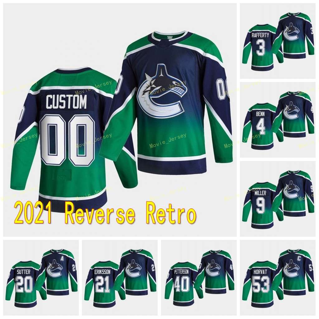 2021 Vancouver Canucks Reverse Retro Quinn Hughes Braden Holtby Nate Schmidt Bo Horvat Brock Boeser Elias Pettersson Sedin Jersey, Custom (3)
2021 Vancouver Canucks Reverse Retro Quinn Hughes Braden Holtby Nate Schmidt Bo Horvat Brock Boeser Elias Pettersson Sedin Jersey, Custom (3)