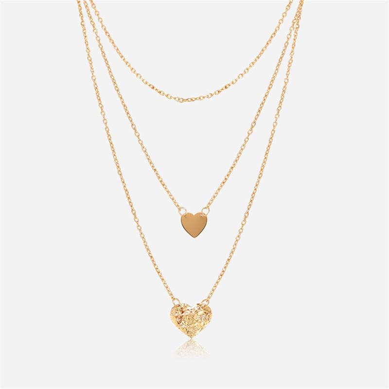 Designer Women Irregular Multilayer Moon Heart Pendant Chain Statement Vintage Necklace Geometric Necklaces For Women Y2k
Designer Women Irregular Multilayer Moon Heart Pendant Chain Statement Vintage Necklace Geometric Necklaces For Women Y2k