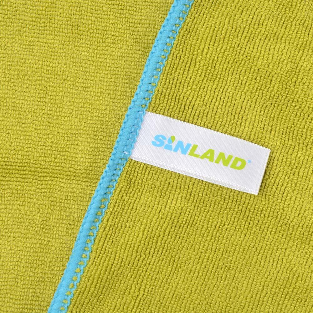 12 PCS/Lot 12"x12" Sinland All-purpose Household Microfiber Towel Absorbent Kitchen Glass Cleaning Cloths Wiping Dusting Rags 201021