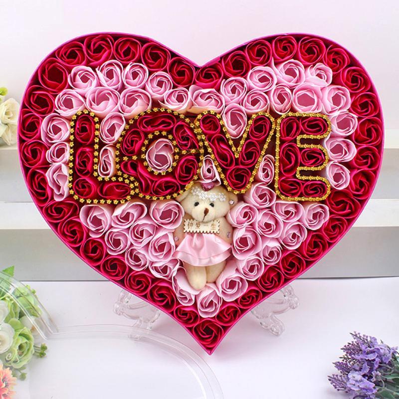 Valentine's Day Diy Soap Flower Gift Rose Box Bouquet Wedding Home Festival Gift Sztuczne Kwiaty Artificial Soap Flowers1, Red
Valentine's Day Diy Soap Flower Gift Rose Box Bouquet Wedding Home Festival Gift Sztuczne Kwiaty Artificial Soap Flowers1, Red