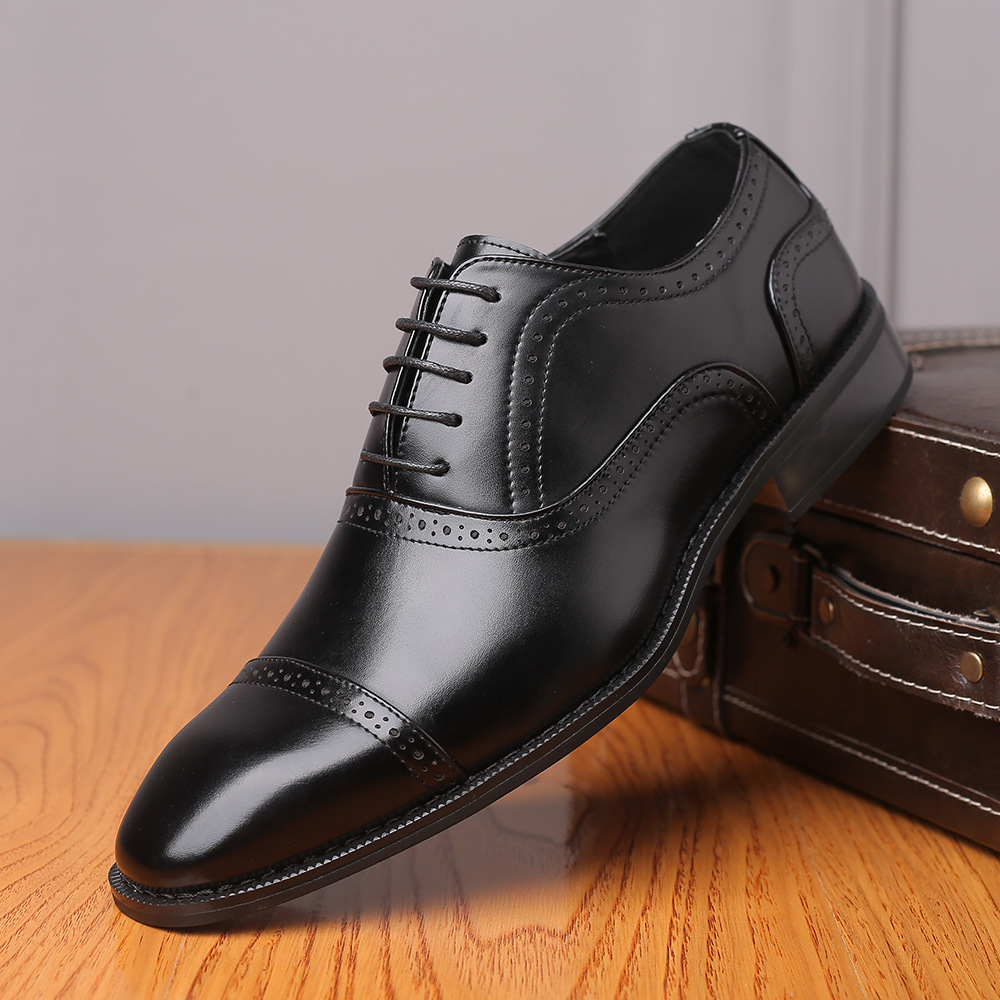 Fashionable Feast Men Clothed in Soft Leather Bullock Sculpted Gentleman Brogue Big Size Chaussure Shoes Male Homme 8ax0, Black
Fashionable Feast Men Clothed in Soft Leather Bullock Sculpted Gentleman Brogue Big Size Chaussure Shoes Male Homme 8ax0, Black