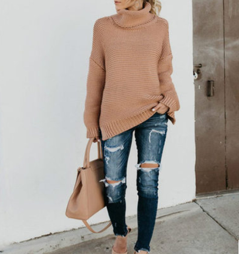 Zogaa Autumn winter casual female loose turtleneck high-mesh fashion jumpers solid long pullovers streetwear hot lady topos 2XJP, Dark grey
Zogaa Autumn winter casual female loose turtleneck high-mesh fashion jumpers solid long pullovers streetwear hot lady topos 2XJP, Dark grey