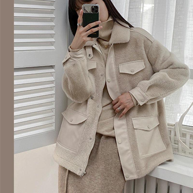 2020 New Winter Fashion Ladies Coat Casual Women Overcoat Slim Fit Thicken Warm Solid Color High Quality Female Outerwear, Apricot
2020 New Winter Fashion Ladies Coat Casual Women Overcoat Slim Fit Thicken Warm Solid Color High Quality Female Outerwear, Apricot
