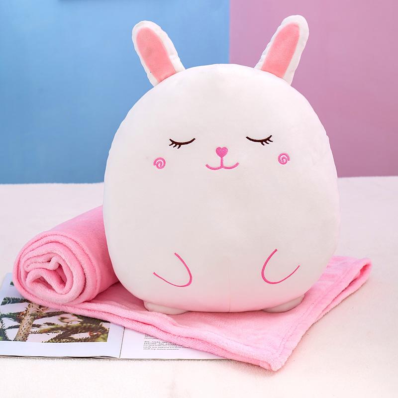 Plush Toys Cartoon Cartoon Animal 2-in-1 Pillow and Blanket Combo Cute Air Conditioner Room Car Pillow FP8
Plush Toys Cartoon Cartoon Animal 2-in-1 Pillow and Blanket Combo Cute Air Conditioner Room Car Pillow FP8