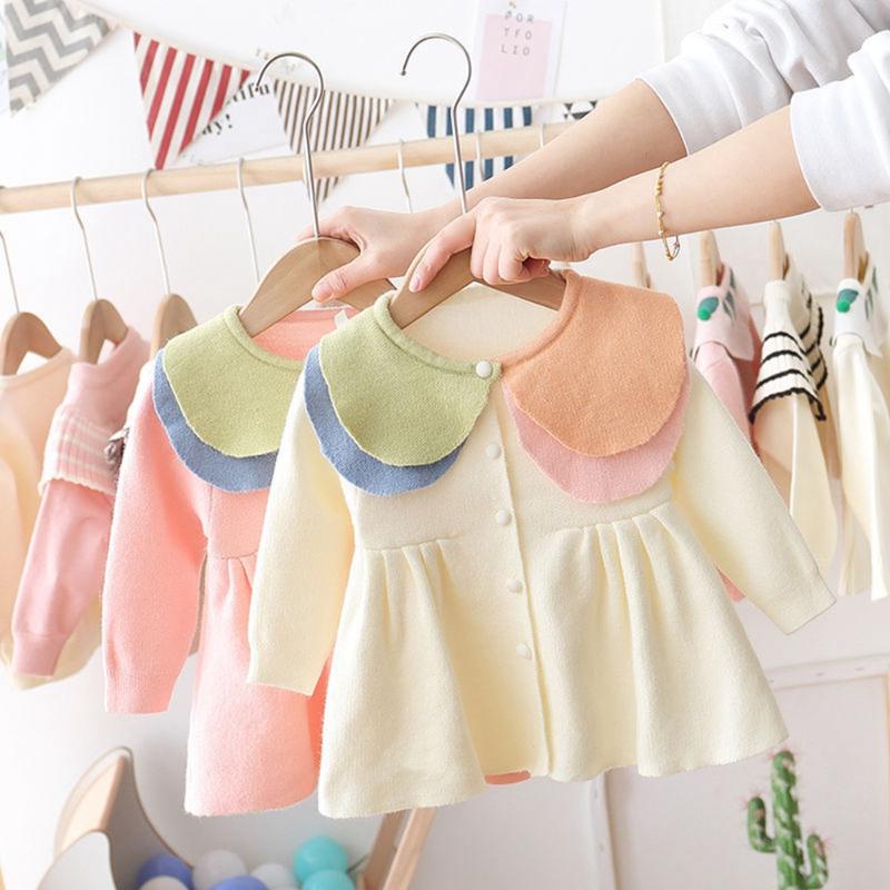 Autumn Winter 2020 Girl Princess Dress Kids Children Baby Infants Rainbow Knited Long Sleeve Knitwear Cardigan Dresses Hot Sale, Beige
Autumn Winter 2020 Girl Princess Dress Kids Children Baby Infants Rainbow Knited Long Sleeve Knitwear Cardigan Dresses Hot Sale, Beige