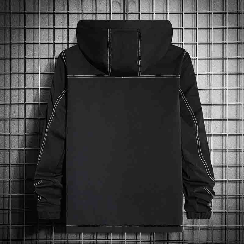 men hooded jacket mens denim jackets fashion new mens jackets with big pockets casual windbreaker 3 colors size m-4xl, Black;brown
men hooded jacket mens denim jackets fashion new mens jackets with big pockets casual windbreaker 3 colors size m-4xl, Black;brown