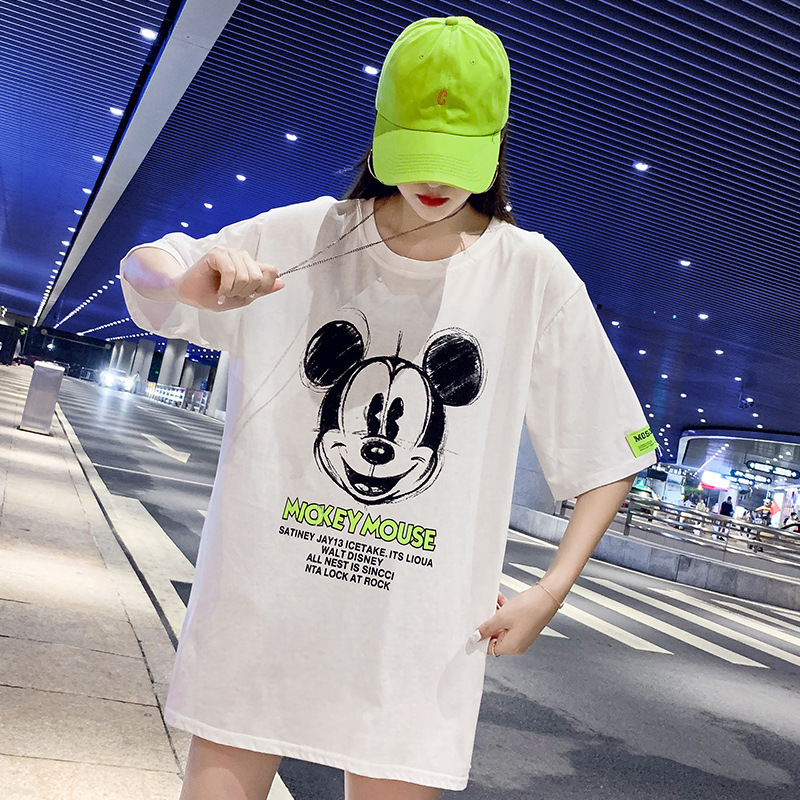 M1025# white base shirt women's T-shirt pure cotton new summer short sleeve pure cotton printing pattern Korean medium length
M1025# white base shirt women's T-shirt pure cotton new summer short sleeve pure cotton printing pattern Korean medium length