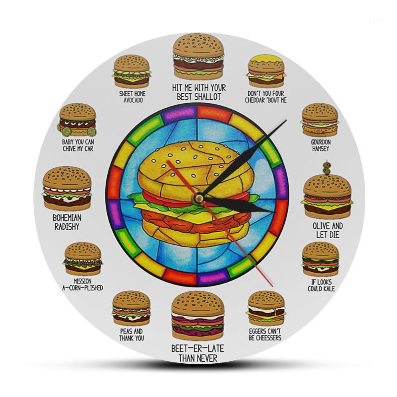 Burger Puns Hamburger Based Hilarity Funny Wall Clock Pun Buns Burger Shop Decor Fast Business Sign Wall Art Silent Clock1
Burger Puns Hamburger Based Hilarity Funny Wall Clock Pun Buns Burger Shop Decor Fast Business Sign Wall Art Silent Clock1