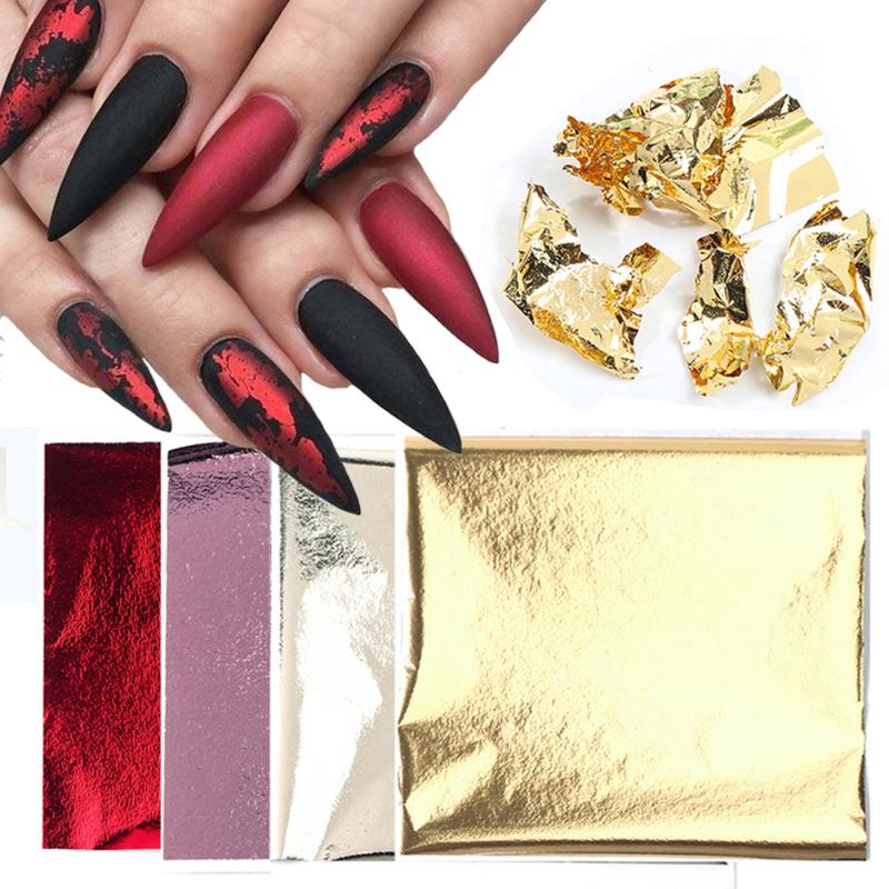 5pcs Gold Silver Nail Foils Aluminum 3D Thin Nail Foil Holographic Mirror Decal Colorful Paper DIY Manicure Art Decor, 07
5pcs Gold Silver Nail Foils Aluminum 3D Thin Nail Foil Holographic Mirror Decal Colorful Paper DIY Manicure Art Decor, 07