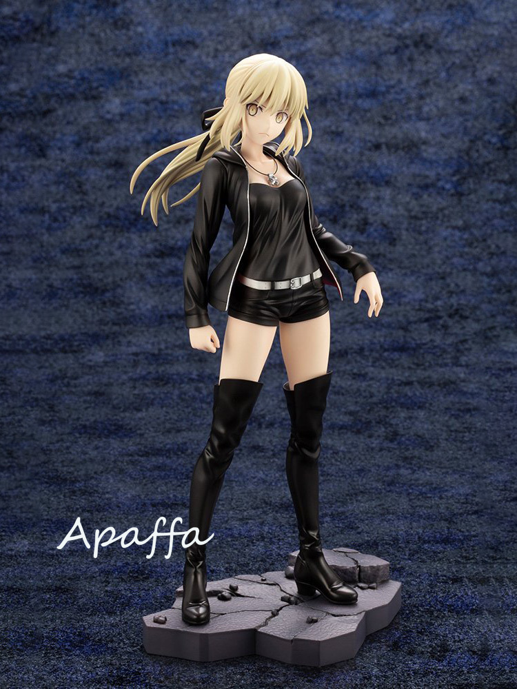 2 Styles Fate Grand Order 24cm Jeanne d'Arc Saber PVC Action Figures Toys Fate Stay Night Saber Sexy Girl Anime Figure Model Toy T200227