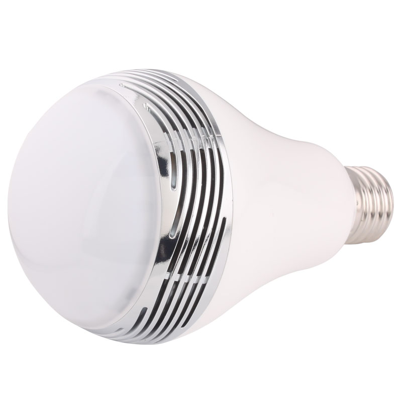 New LED Bulb E27 Bluetooth Wireless Control Speaker Light Music Function 2 IN 1 Smart Colorful RGB Bubble Lamp For iPhone Samsung