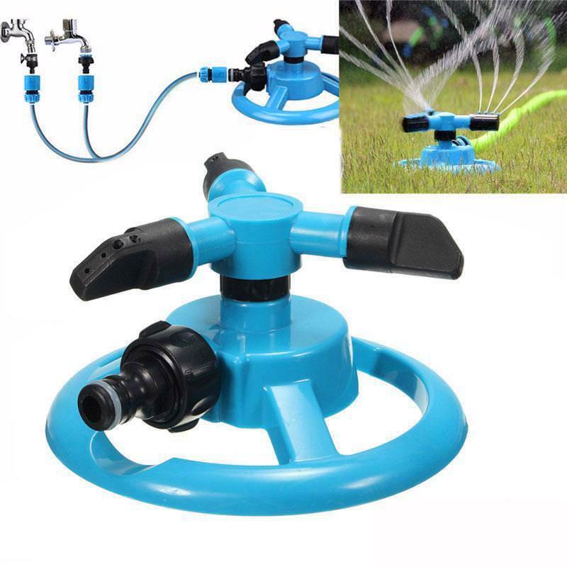 Practical Garden Sprinkler Automatic Lawn Water Irrigation 360° Rotating Watering System Garden Tools, 1pc
Practical Garden Sprinkler Automatic Lawn Water Irrigation 360° Rotating Watering System Garden Tools, 1pc