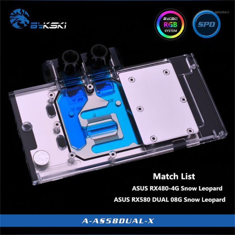 BYKSKI Gpu Water Block Use for ASUS RX580-DUAL-O8G/ ROG-STRIX-RX570-O4G-GAMING RGB Light/ Full Cover Graphics Card Copper Block1
BYKSKI Gpu Water Block Use for ASUS RX580-DUAL-O8G/ ROG-STRIX-RX570-O4G-GAMING RGB Light/ Full Cover Graphics Card Copper Block1