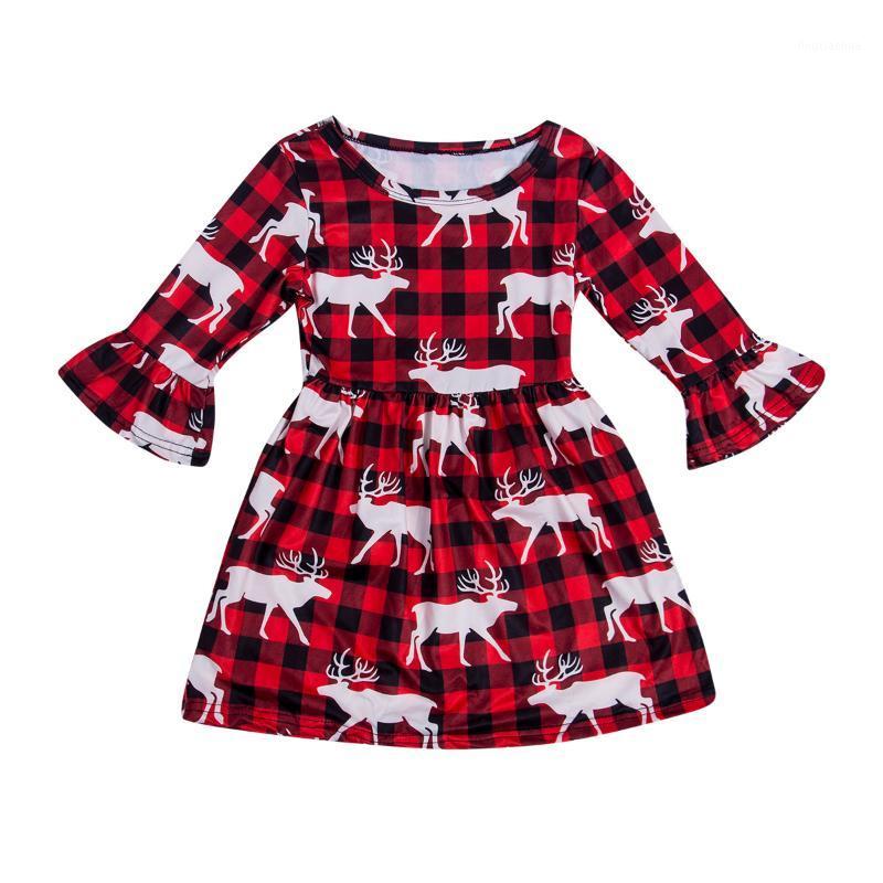 Xmas Toddler Baby Girls Dress Checked Plaid Christmas Deer Tutu Dresses Clothes Size 3-9T1, As pic
Xmas Toddler Baby Girls Dress Checked Plaid Christmas Deer Tutu Dresses Clothes Size 3-9T1, As pic