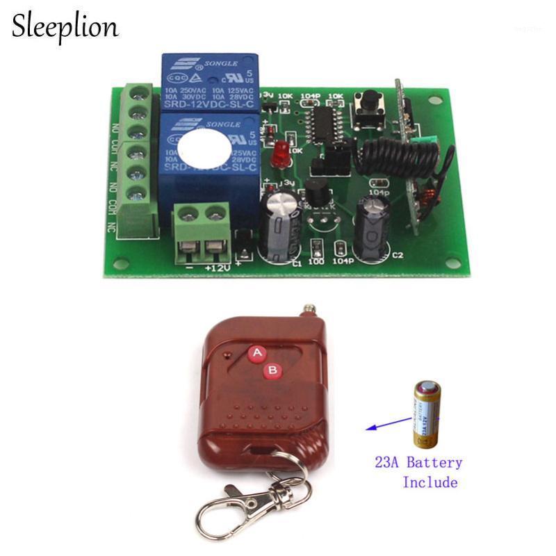 Sleeplion 12V 2CH 433Mhz Remote Control Universal Switch Remote Control Switch 12V Transmitter Receiver Module 433/315MHz1
Sleeplion 12V 2CH 433Mhz Remote Control Universal Switch Remote Control Switch 12V Transmitter Receiver Module 433/315MHz1
