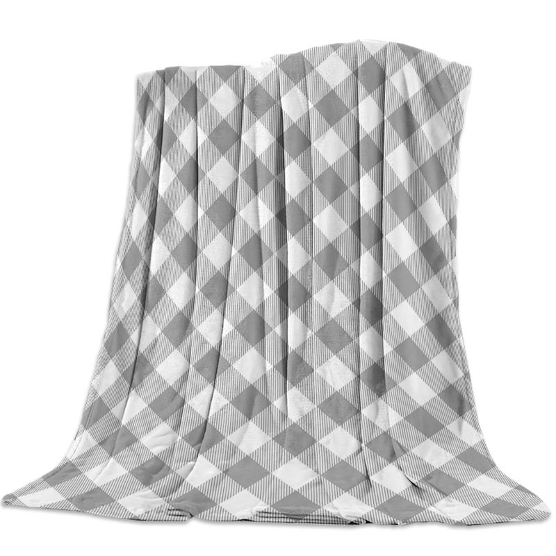 Pastoral Style Gray Lattice Throw Blanket Warm Microfiber Blanket Bedroom Sofa Supplies Blankets for Beds
Pastoral Style Gray Lattice Throw Blanket Warm Microfiber Blanket Bedroom Sofa Supplies Blankets for Beds