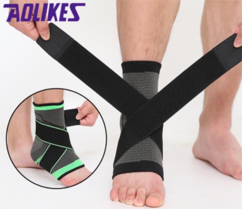 3D Sport Ankle Brace Protector Compression Ankle Support Pad Elastic Nylon Strap Brace for Football Basketball / 100pcs, Beige
3D Sport Ankle Brace Protector Compression Ankle Support Pad Elastic Nylon Strap Brace for Football Basketball / 100pcs, Beige
