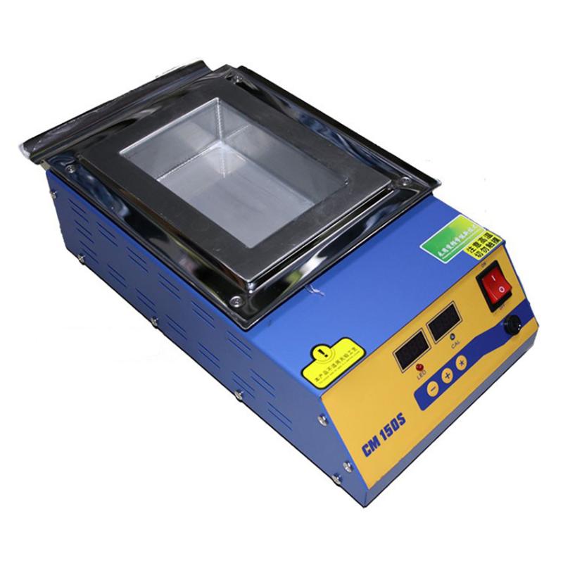 900W CM-150S Solder Pot Digital Display Melting Tin Furnace Temperature Adjustable Square Tin Stove Desoldering Bath 220V/110V 
900W CM-150S Solder Pot Digital Display Melting Tin Furnace Temperature Adjustable Square Tin Stove Desoldering Bath 220V/110V