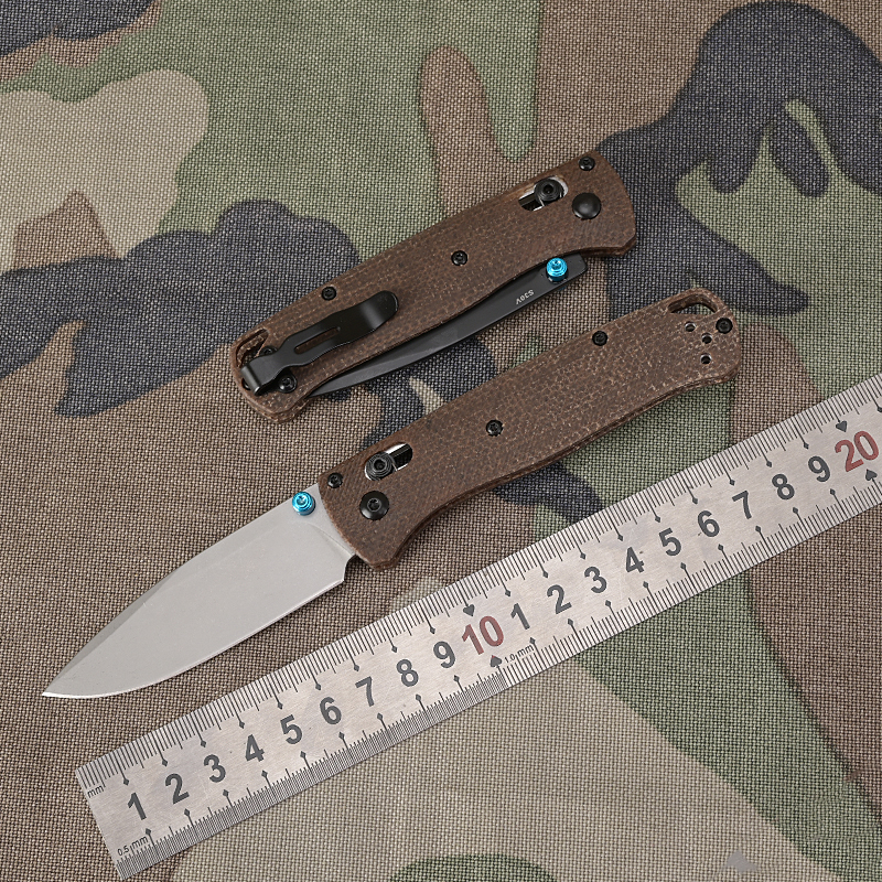 D2 Steel BM 535 Outdoor Folding Pocket Knife Survival S30v Blade Hunt Tactical Camping Flax Handle Combat Tools
D2 Steel BM 535 Outdoor Folding Pocket Knife Survival S30v Blade Hunt Tactical Camping Flax Handle Combat Tools