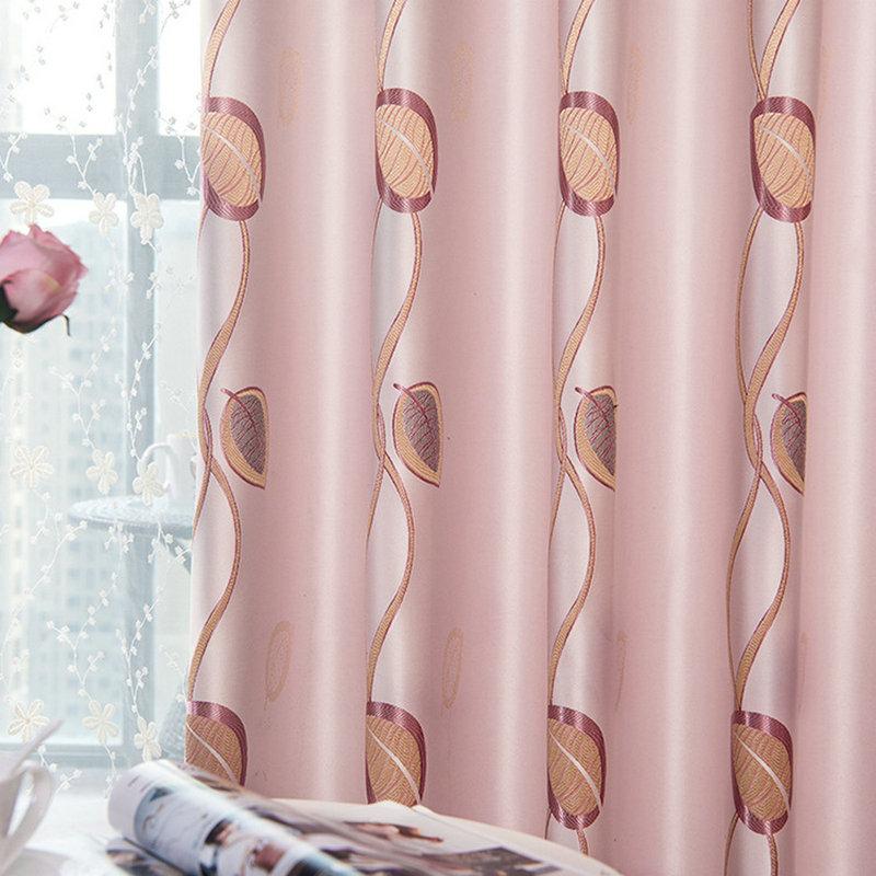 Luxury Blackout Curtains European Style Leaves Pattern Jacquard Cloth for Living Room Window Drapes Blue Brown Pink 3 Color, White tulle
Luxury Blackout Curtains European Style Leaves Pattern Jacquard Cloth for Living Room Window Drapes Blue Brown Pink 3 Color, White tulle