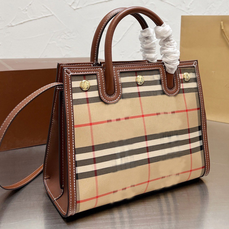 Canvas Lady Tote Shopping Bags Women Handbag Purse Genuine Leather Checked design Crossbody Shoulder Bag Classic Interior Zipper Wallet All Season Totes
Canvas Lady Tote Shopping Bags Women Handbag Purse Genuine Leather Checked design Crossbody Shoulder Bag Classic Interior Zipper Wallet All Season Totes