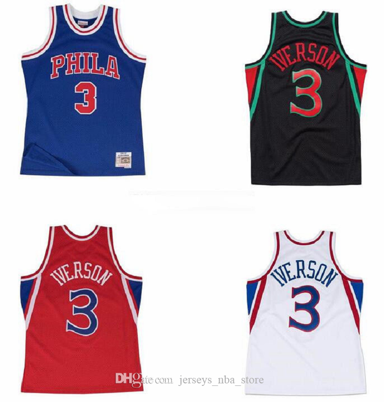 Custom Men women youth basketball PhiladelphiaCity Team 3 Allen Iverson Mitchell & Ness 1996-97 Hardwoods Classic Retro Jersey -6XL, Color3
Custom Men women youth basketball PhiladelphiaCity Team 3 Allen Iverson Mitchell & Ness 1996-97 Hardwoods Classic Retro Jersey -6XL, Color3