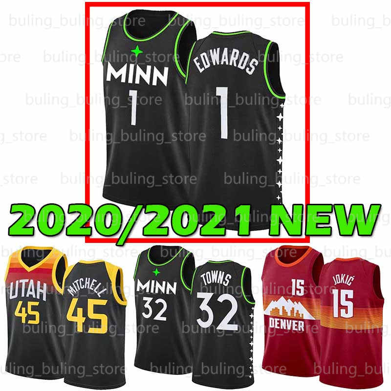 2020 2021 New Minnesota Timberwolves Jersey Anthony 1 Edwards Karl-Anthony 32 Towns Kevin 21 Garnett 20 21 Basketball Jerseys, Black;red
2020 2021 New Minnesota Timberwolves Jersey Anthony 1 Edwards Karl-Anthony 32 Towns Kevin 21 Garnett 20 21 Basketball Jerseys, Black;red