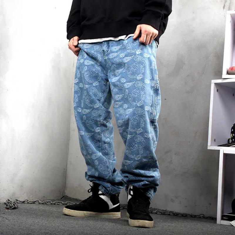 Trendy Plus Size Straight Jeans Men Casual Denim Pants Loose Baggy Trousers Streetwear Hiphop Harem Jeans Plus Size Men Clothing, Blue
Trendy Plus Size Straight Jeans Men Casual Denim Pants Loose Baggy Trousers Streetwear Hiphop Harem Jeans Plus Size Men Clothing, Blue