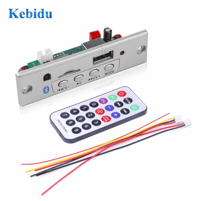 Bluetooth MP3 Player With TF Card Slot/USB/FM Decoder Board 5V 12V Audio Module Remote Decoding Board USB TF FM Radio For Car
Bluetooth MP3 Player With TF Card Slot/USB/FM Decoder Board 5V 12V Audio Module Remote Decoding Board USB TF FM Radio For Car
